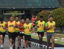 Jaga Serta Tingkatkan Kemampuan Fisik Prajurit, Kodim 1710/Mimika Gelar Tes Kesegaran Jasmani Periodik II