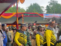 Dukung Pelestarian Budaya Bangsa, Dandim 1710/Mimika Hadiri Pembukaan Lomba Dayung dan Pentas Seni Budaya