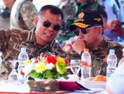 Bersama Tuhan Menyerbu Dari Langit: Ratusan Prajurit TNI Terjun di Morowali