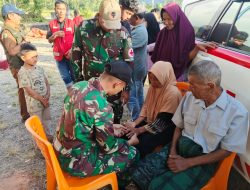 TNI Dirikan Pos Kesehatan Terpadu untuk Korban Banjir Aceh