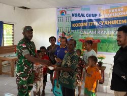 Sambut Bulan Kasih Natal 2025, Kodim 1715/Yahukimo Gelar Lomba Paduan Suara