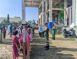 TNI dan Unsyiah Gelar Trauma Healing untuk Anak Korban Banjir di Pidie Jaya