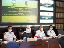 Bupati Bojonegoro dan BMKG Teken MoU untuk Tingkatkan Mitigasi Bencana