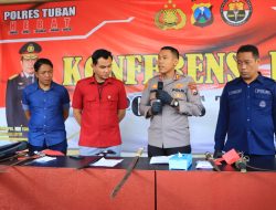 Polres Tuban Amankan 13 Pelaku Pengeroyokan di Ringoad, 3 diantaranya ditetapkan Sebagai Tersangka