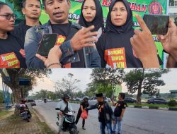 DPP SPKN Bagikan 400 Paket Takjil Griatis Kepada Warga Masyarakat Penggunan Jalan Raya