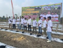 Pemuda Tani HKTI Pekanbaru Dikomandoi Williams Hagai Marpaung Sukses Buka Kebun Labu Madu di Kulim, Gerakkan Masyarakat Kelola Lahan Tidur