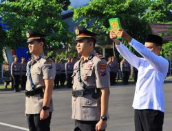 14 Bulan Menjabat Kasat Reskrim Polres Tuban, Gananta Kembali Mendapat Jabatan Sama di Polres Blitar
