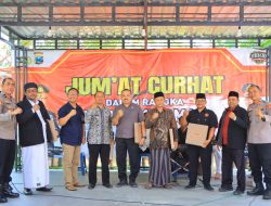 Jaga Kamtibmas Kondusif, Polres Tuban Gelar Jumat Curhat