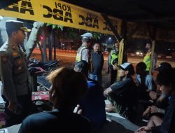 Polresta Sidoarjo Masif Patroli Antisipasi Balap Liar dan Kejahatan Jalanan