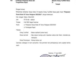 Dugaan Pungutan Liar Di SMKN Kasiman,Yang Meresahkan Wali Murid