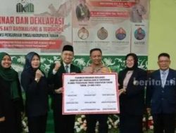 Kapolres Tuban Beri Materi di Seminar dan Deklarasi Kampus Anti Radikalisme dan Terorisme
