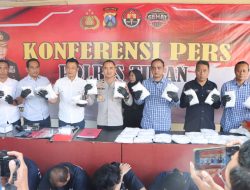 Tangkap 4 Pengedar, Polisi Tuban Amankan 40.896 Butir Carnophen dan 1.760 Butir LL