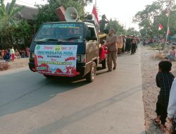 Pawai Budaya Tingkat SMA Kecamatan Ngasem Dalam Rangka Memperingati HUT KE – 78 Republik Indonesia