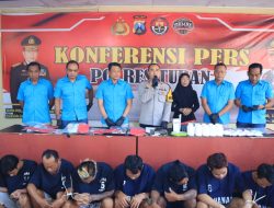 Ungkap Kasus Narkoba Selama Bulan Agustus, Polres Tuban Amankan Puluhan Ribu Pil Dobel L