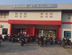 Demi Kesehatan Dan Kebugaran Tubuh, Warga Ketapang Lamsel Setiap Sore Hari Ke Stadion Jati Kalianda