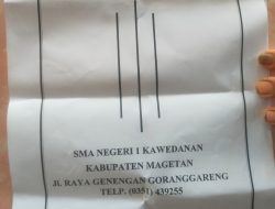 Dugaan Pungli di SMA Negeri 1 Kawedanan Kian Kronis, Gubernur Jatim dan Dinas Pendidikan Seolah Tutup Mata