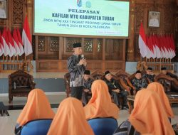 Mas Lindra Berangkatkan KAFILAH Tuban Pada MTQ 2023