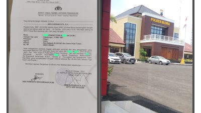 Oknum Anggota Polisi dan Istri Dilaporkan Ke Polres Blora Atas Dugaan Penipuan