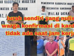 Kepala Desa yang Berjanji, Warga Konfirmasi Malah Tidak Ada di Kantor Saat Jam Kerja, Warga Akan Ambil Tindakan Hukum