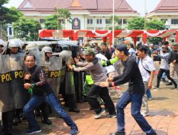 Tahapan Pemilu 2024, Polres Tuban Gelar Sispamkota