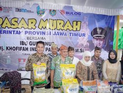 KUNKER Ke Kabupaten Tuban Pantau Pasar Murah, Gubernur Jatim : Stok Pangan Aman