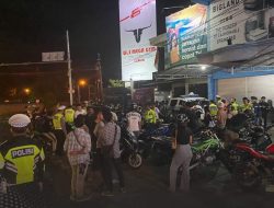 KRYD Rutin, Polresta Mataram Berhasil Amankan Puluhan Kendaraan