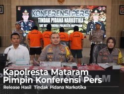 Kompak Jadi Bandar Narkoba Raup Untung, Bapak Dan Anak Diamankan Polresta Mataram