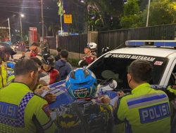 Ratusan Knalpot Brong Kembali Terjaring KRYD Polresta Mataram