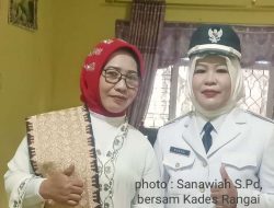 Selain Sebagai Kepala SDN 1 Tanjungan, Sanawiah Juga Merangkap Sebagai Ketua PKK dan Paud Desa Rangai Tritunggal