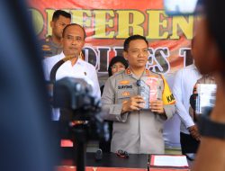 Polres Tuban Berhasil Amankan Pelaku Curas Yang Bacok Kepala Korbannya