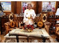 Raja Sekala Brak Kepaksian Belunguh Dukung Prabowo – Gibran Menang di Lampung