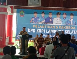 Merik Havit Resmi Nahkodai DPD KNPI Kabupaten Lampung Selatan Priode 2023 – 2026