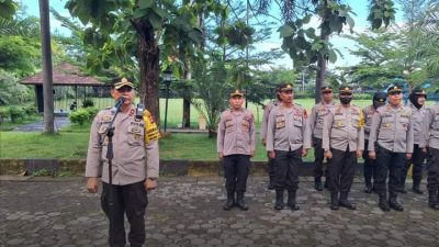 Polresta Mataram Laksanakan Pengamanan Kampanye Tatap Muka Capres Ganjar Pranowo