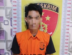 Gondol Hp dan Laptop, Seorang Sopir Warga Natar, mendekam di Polsek Jati Agung