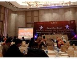Rapat Koordinasi KPU Lampung Ajak Lembaga Media Berdialog