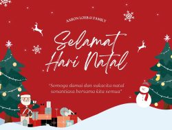 Asosiasi Wartawan Profesional Indonesia (DPC AWPI Lamsel ) Mengucapkan Selamat Hari Natal Tahun 2023 Dan Tahun Baru 2024