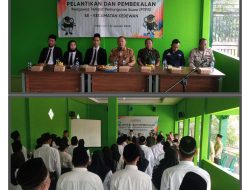 Polsek Kedewan Hadiri Pelantikan Dan Pembekalan PPS Sekecamatan Kedewan
