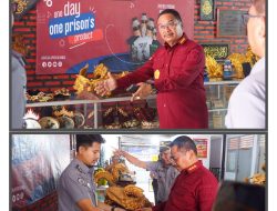 Kunjungi Lapas Kalianda, Stafsus Menteri Kumham Bidang Keamanan dan Intelijen Apresiasi Bimbingan Kerja Lapas