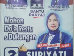 Caleg DPRD Provinsi Dan Caleg DPRD Kabupaten, Dari PAN Bersosialisasi Untuk Kampanye Di Kecamatan Penengahan Dengan Aman Dan Tertib