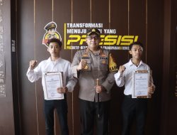 Kapolres Lampung Selatan Apresiasi Dua Warga yang Berhasil Kejar Pelaku Ruras Hingga Tertangkap di Kalianda