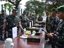 Danmentar Brigjen TNI Dwi Sasongko Terima Laporan Kesiapan Latihan Praktik Jabatan (OJT) Taruna Akmil TP 2023/2024