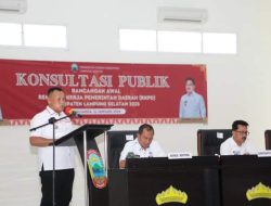 Bupati Lampung Selatan Membuka Forum Konsultasi Publik Rancangan Awal RKPD Tahun 2025