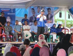 ‘Lagu Merayu Tuhan’ Dilantunkan Tri Suaka, Hipnotis Ribuan Simpatisan Demokrat Natar