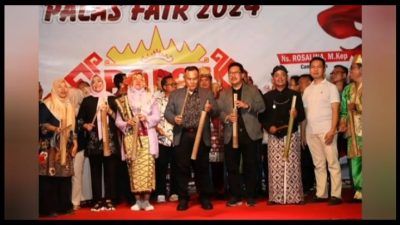 Bupati Lampung Selatan H. Nanang Ermanto, Resmi Buka Palas Fair 2024