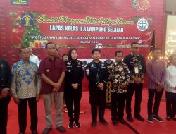 Sukacita Perayaan Natal di Lapas Kalianda: Ibadah bersama WBP dan Gereja Se-Lampung Selatan