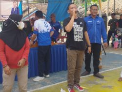 Tiga Caleg Dari Partai Demokrat, Andika Kangen Band Terlihat Akrab Bersama Masyarakat Lamsel