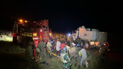 Gerak Cepat, Satgas Indo RDB XXXIX-E/MONUSCO Bantu Evakuasi Truk FARDC