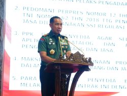 Panglima TNI Hadiri Acara Penandatanganan Kontrak Pengadaan Barang dan Jasa