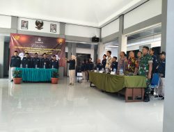 Kapolsek Kedewan Hadiri Pelantikan KPPS Pemilu 2024 dan Menghimbau Selalu Jaga Kamtibmas