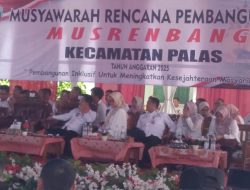 H. Nanang Ermanto Resmi Buka Musrenbang Kecamatan Palas, Dorong Pembangunan Inklusif dan Berkelanjutan